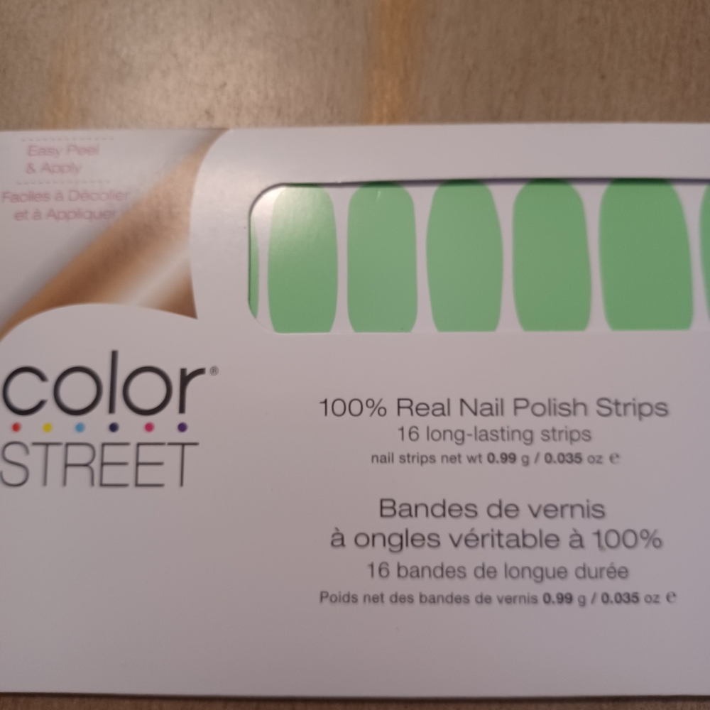 Color Street Nail Polish Strips - Kilowatt - Solid - Neon